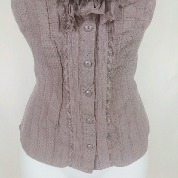 🎉FESTIVAL READY💃🏻Bebe sexy ruffle blouse 🌺 - Picture 6 of 6